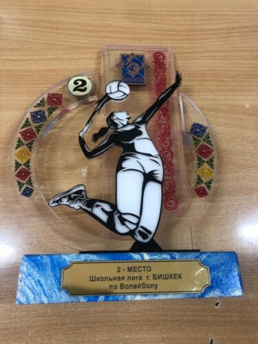 Женская волейбольная команда школы-гимназии №72 заняла 2 место на городском этапе Школьной лиги.